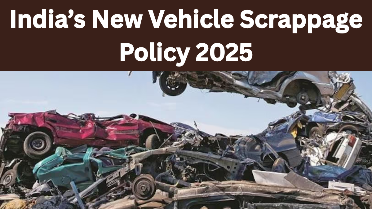 India’s New Vehicle Scrappage Policy 2025 – Who Must Scrap & What You’ll Get in Return