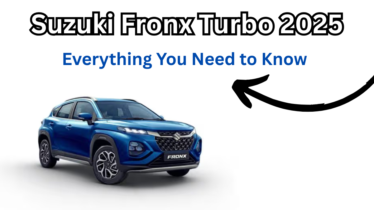 Suzuki Fronx Turbo 2025 – Everything You Need to Know