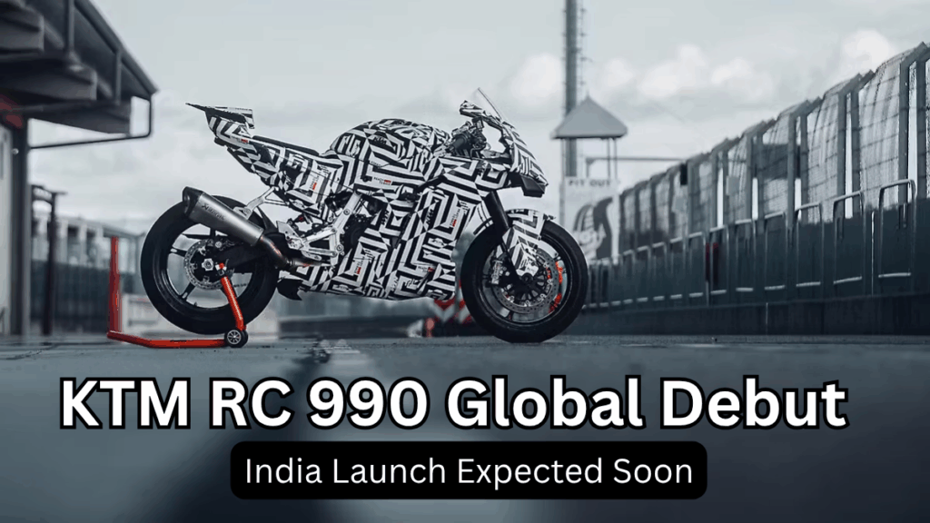 KTM RC 990 Global Debut – India Launch Expected Soon