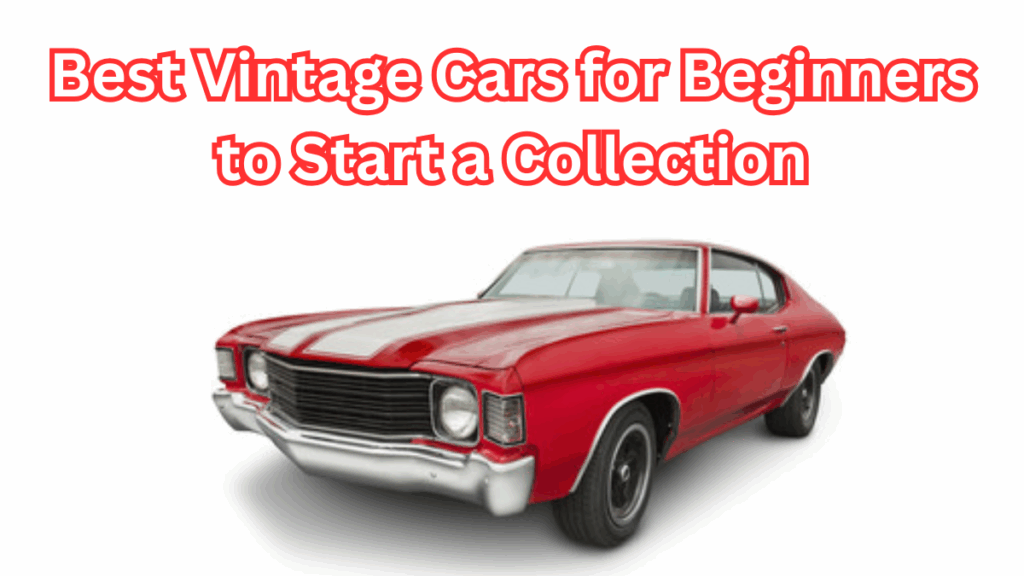 Best Vintage Cars for Beginners to Start a Collection