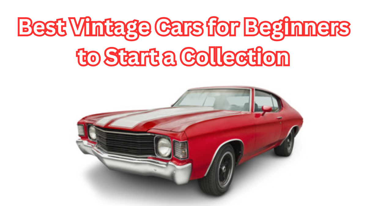 Best Vintage Cars for Beginners to Start a Collection