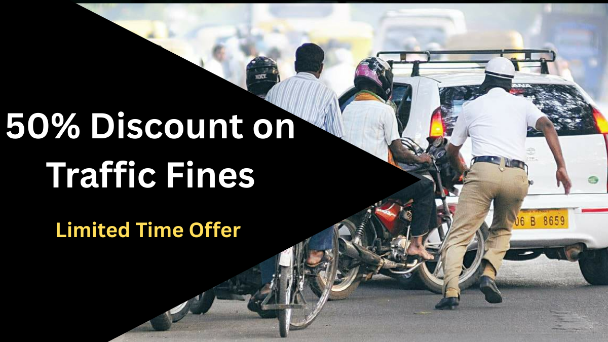 50% Discount on Traffic Fines Announced in These Indian States – Limited Time Offer
